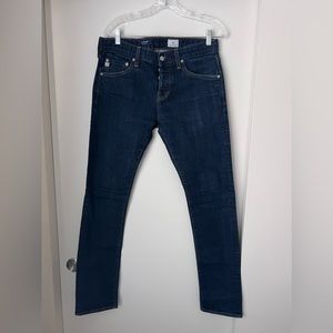 Men’s AG ‘Nomad’ Modern Slim Dark Blue Jeans